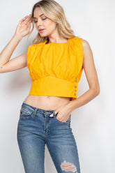 Summer Yellow Top